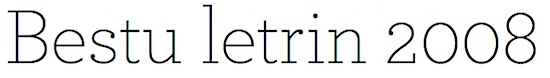 bestuletrin2008