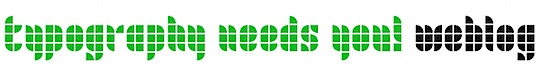 typographyneedsyou