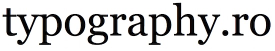 typography.ro