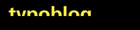 typobloghu