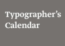 typographerscalendar