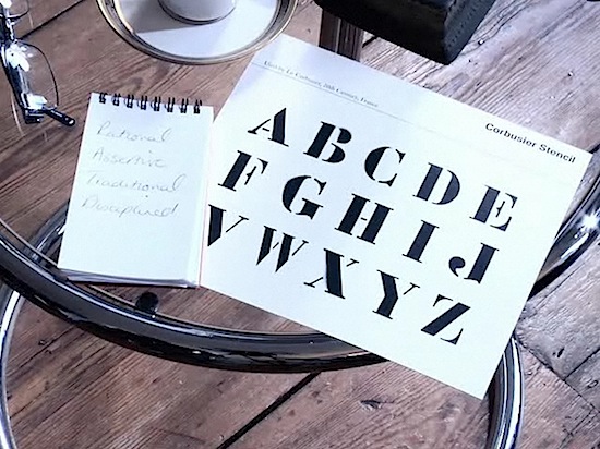 corbusierstencil