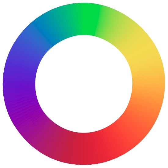 How to make a circle color spectrum in Illustrator | font.is
